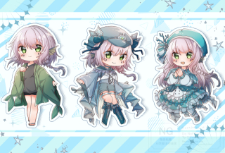 ミニキャラ立ち絵サンプル