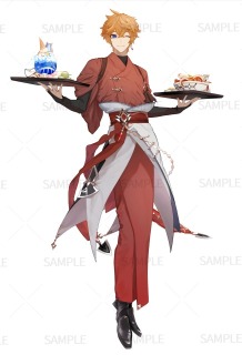 【二次創作】原神／タルタリヤ（非公式オリジナル衣装）