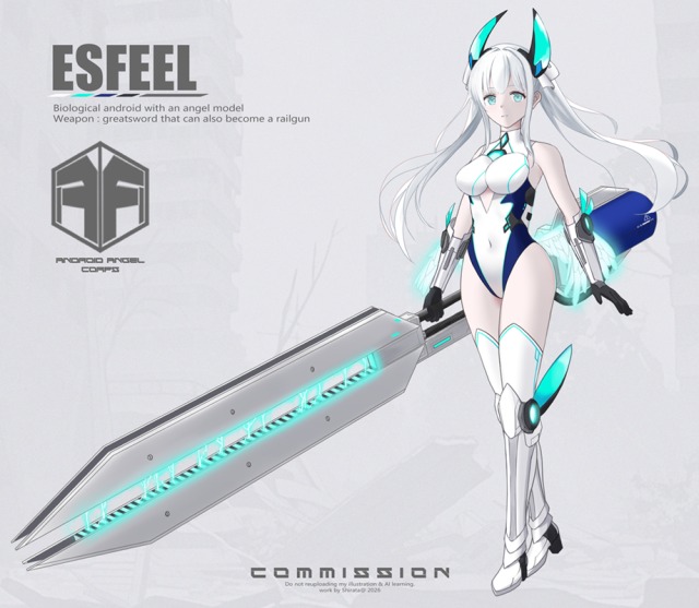 Skeb依頼 全身立ち絵