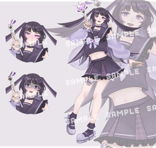 立ち絵サンプル