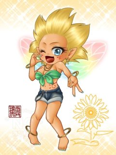 ひまわりの妖精さん