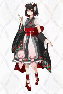 和ロリ風立ち絵