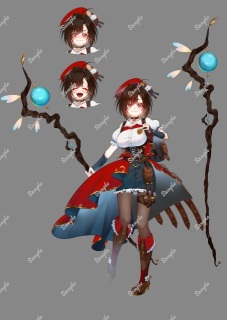 立ち絵・キャラクターデザイン①