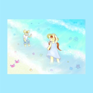 絵本みたいなあったかほっこり一枚絵