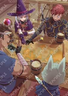 ボードゲームのPRイラスト