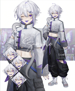 お仕事立ち絵・キャラクターデザイン