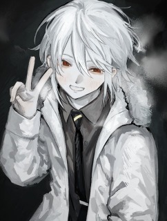一枚絵(背景なし/単色)