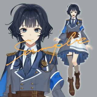 Live2D向けイラスト制作