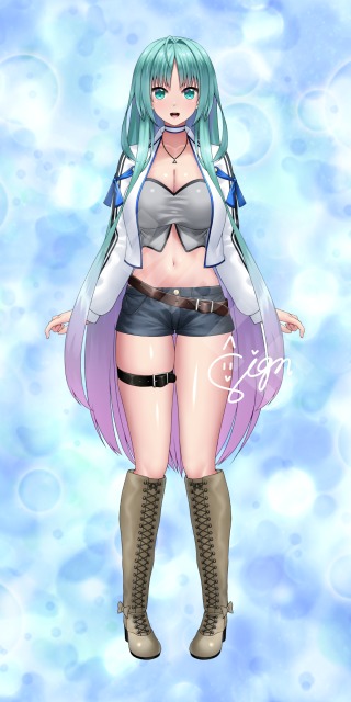 【VTuber】天城BB様立ち絵デザイン