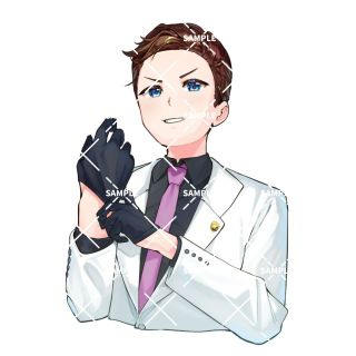 サムネ向けバストアップイラスト