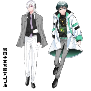 男の子立ち絵サンプル