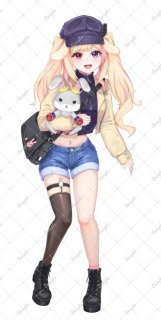 【お仕事絵】IRIAM立ち絵