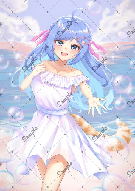 【お仕事絵】背景付きイラスト