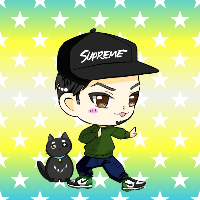 ストリート系男子&times;黒猫