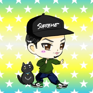 ストリート系男子&times;黒猫