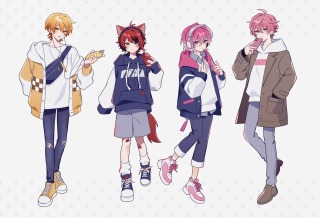 立ち絵イラスト制作例