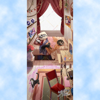 【依頼】IRIAM 配信用背景イラスト