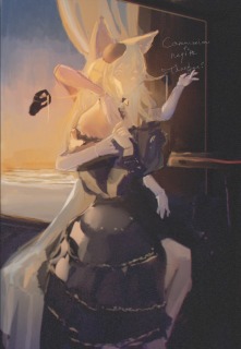 窓のそばに座る少女