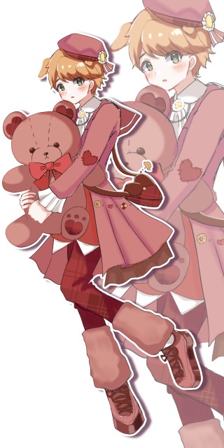 iriam立ち絵デザインラフ画