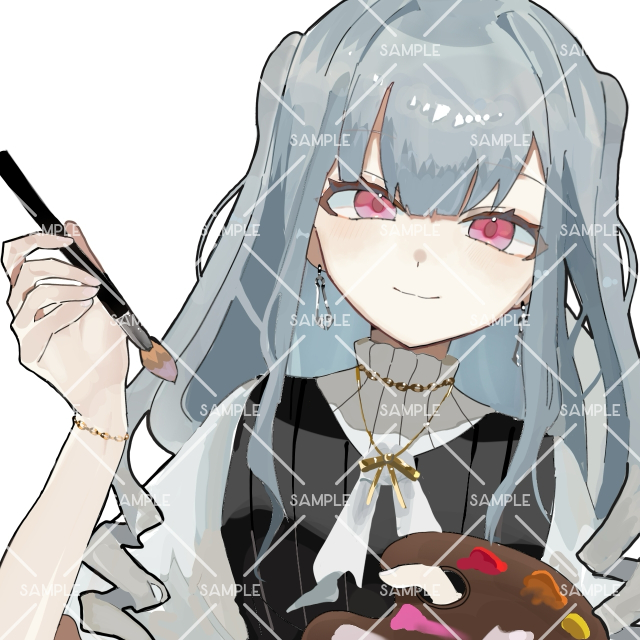 バストアップイラスト