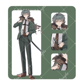 ￤納品報告 立ち絵