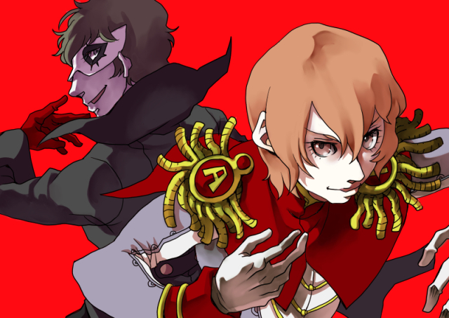 二次創作一枚絵サンプル