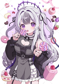 背景あり一枚絵(膝上)