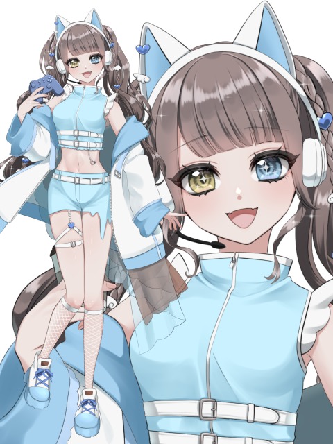 ゲーマー女子立ち絵
