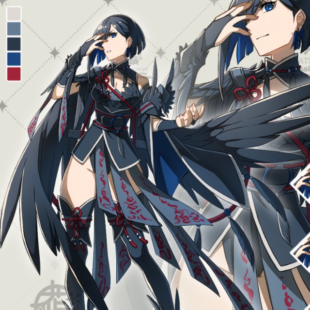 ■アニメ塗りサンプル