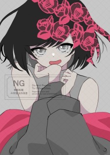 椿（オリジナルイラスト）