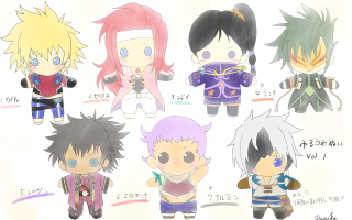 ぬい風イラスト