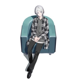 緑ソファーオリジナル女の子