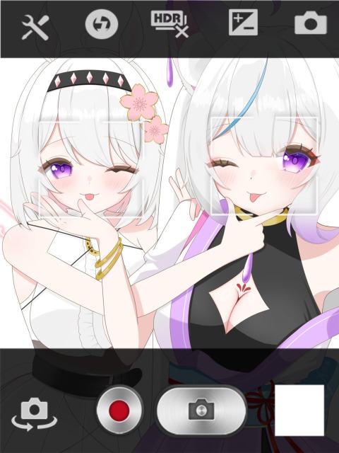 ペア画一枚絵