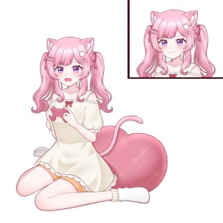 全身イラスト(通常プラン)