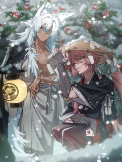 結末館バレンタインイベント「雪宿りと客人」