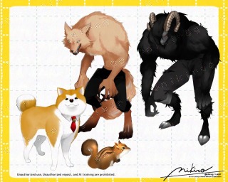 ご依頼立ち絵サンプル