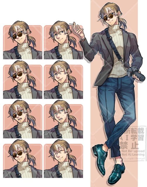 立ち絵イラスト（男性）