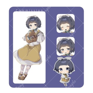 ￤納品報告 立ち絵 SD