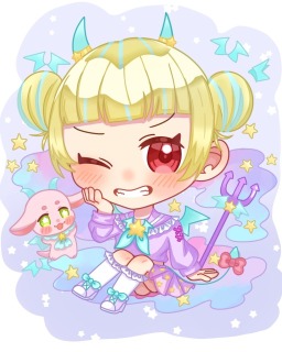 オリジナルデフォルメイラスト