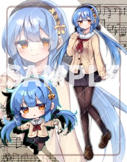 立ち絵&SDキャラサンプル