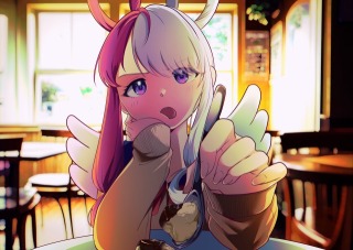 アニメ塗りイラストサンプル