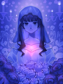 一枚絵イラストサンプル