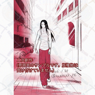 建物＋空気感（キャラ全身）