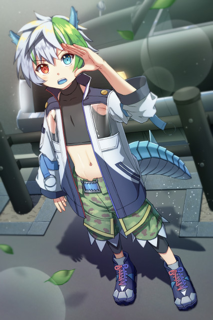 一次創作1枚絵サンプル