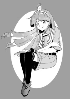 モノクロイラスト（版権）