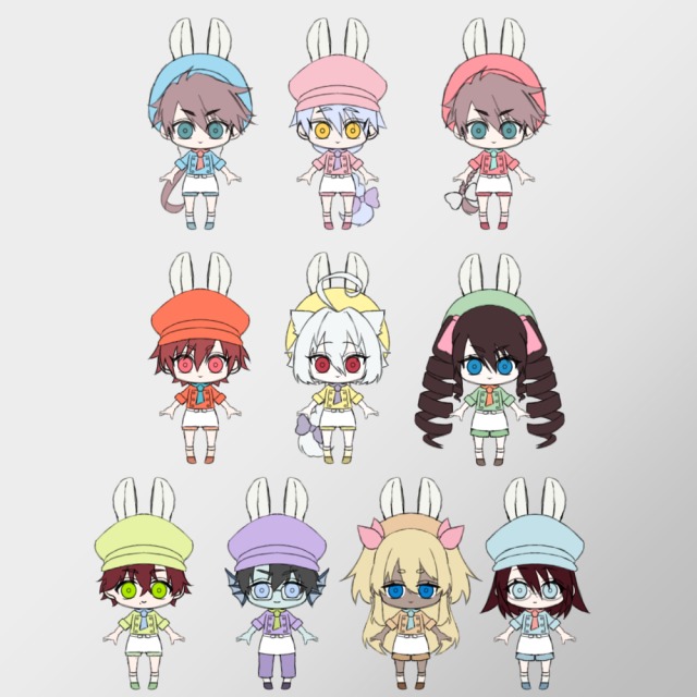 SDキャラクターサンプル