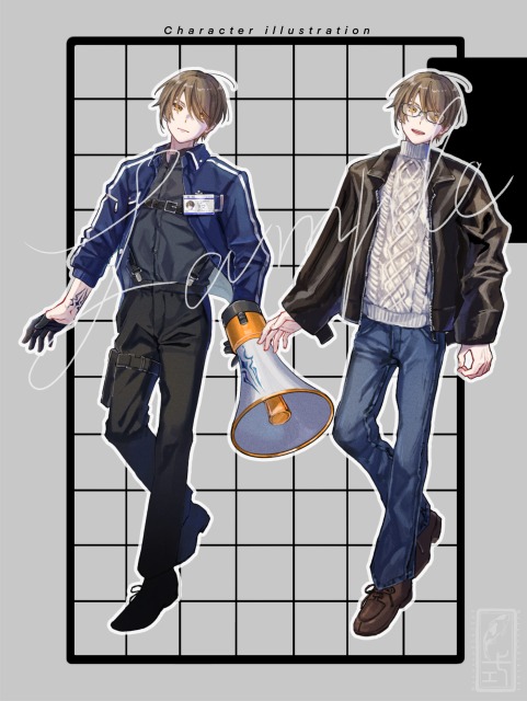 TRPG用立ち絵イラスト02