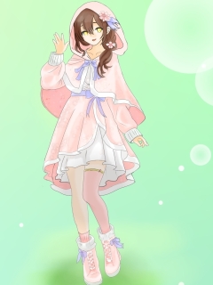 初衣装デザイン練習(2025年1月下旬)