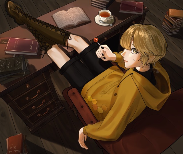 背景込み一枚絵