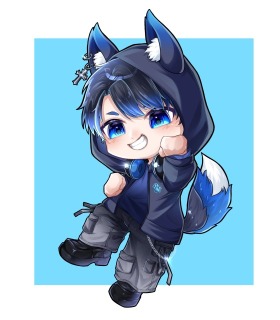 ミニキャラ全身立ち絵